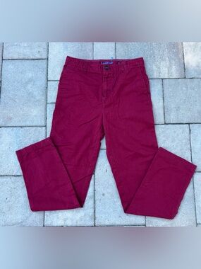Lands' End Women’s Burgundy Pants